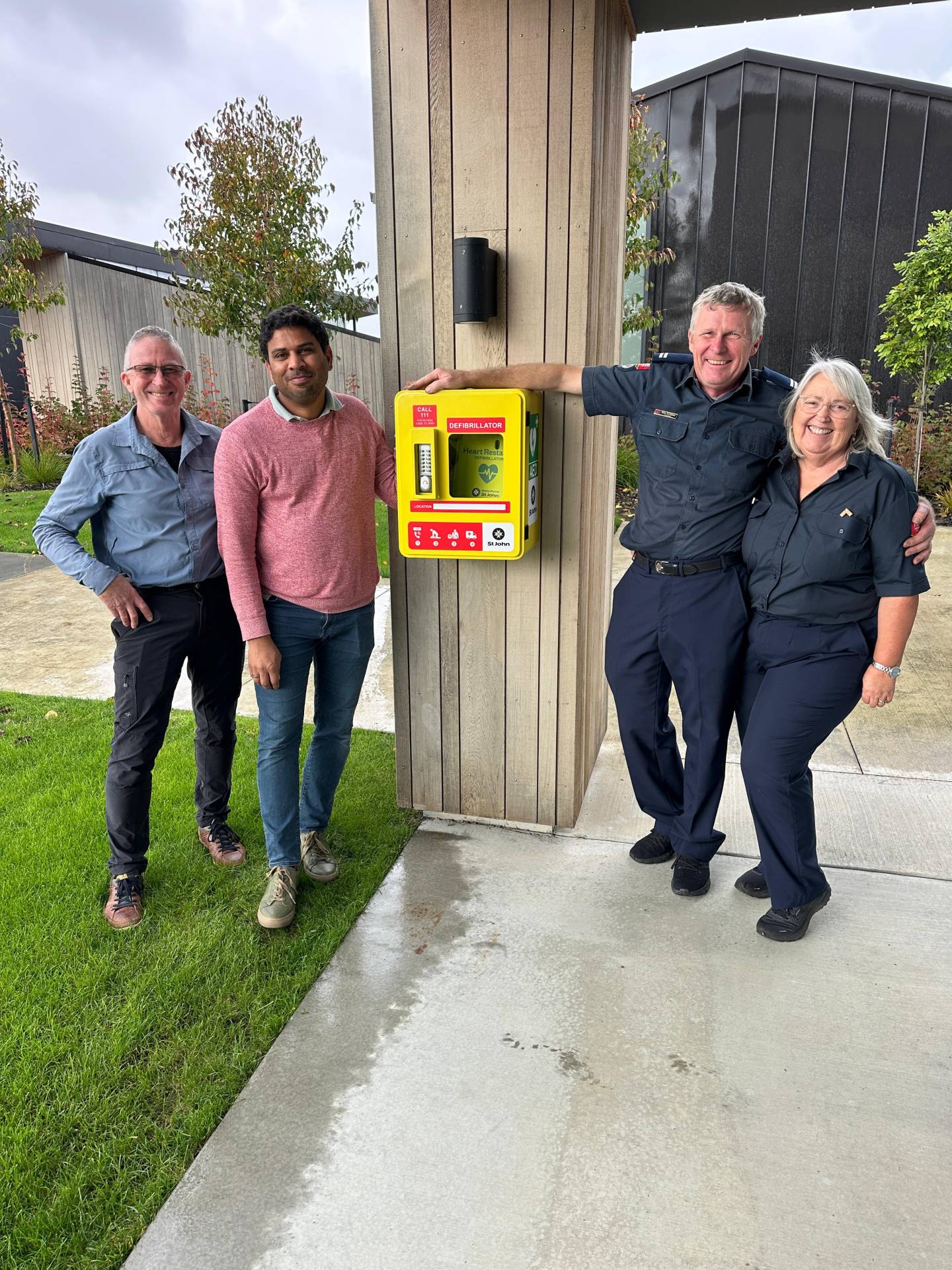 St Johns Defib install 4