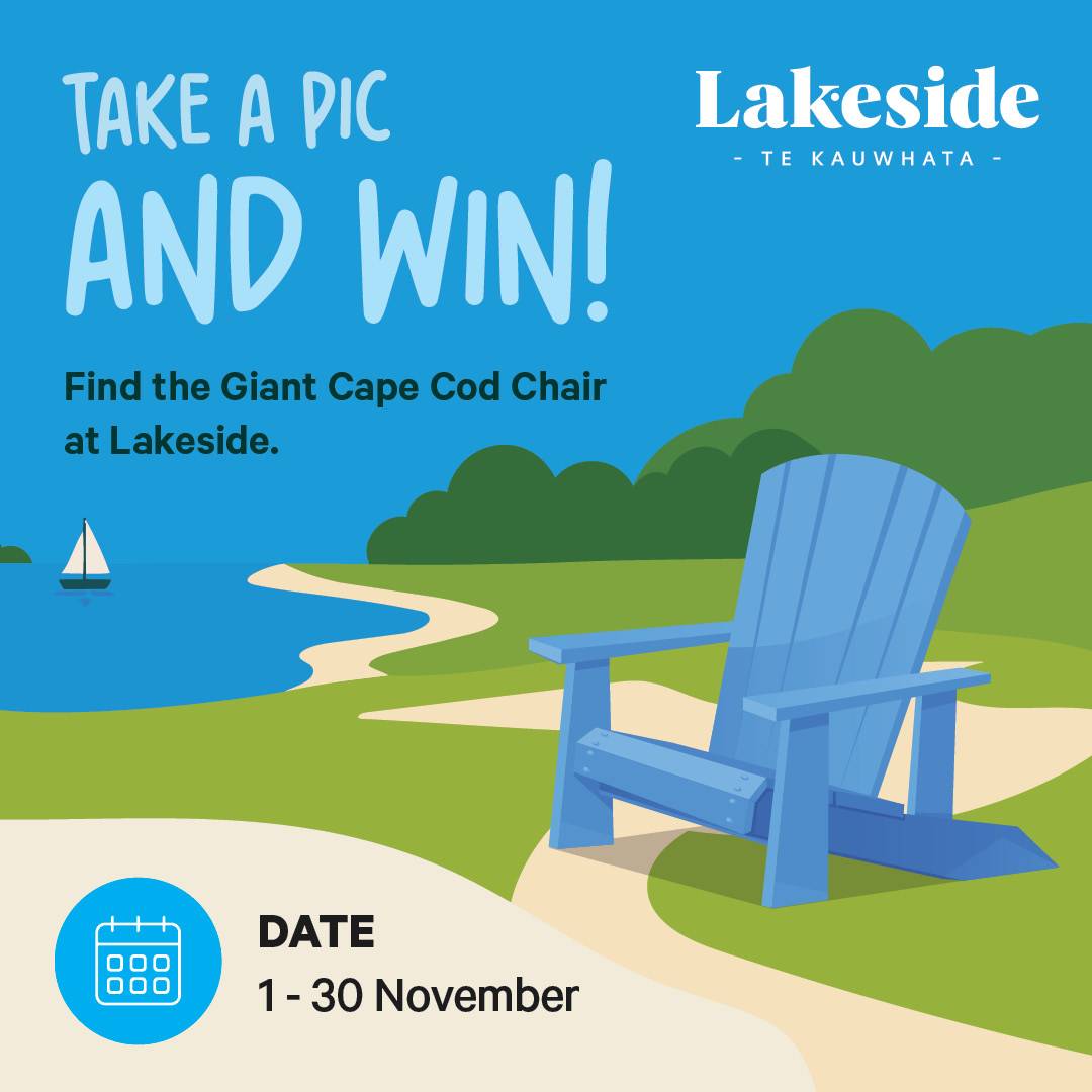Lakeside Cape Cod chair poster FB graphic 1080x1080